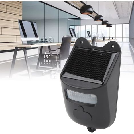 Solarbetriebener Wegweiser mit großer Reichweite, Digitalanzeige, Schutzbereichsmelder, Infrarot-Türklingel, europäischer Standard 110–240 V (1/5)