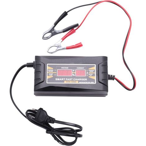 Son-1210D+ Chargeur Rapide 12V 10A De Batterie Au Plomb D'Acide Lcd Pour La Prise De Moto De Voiture (1/2)