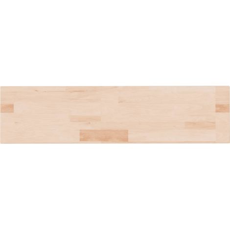 Panneau d'étagère,Étagère flottante 80x20x2,5 cm Bois de chêne massif non traité CFW37061 (1/4)