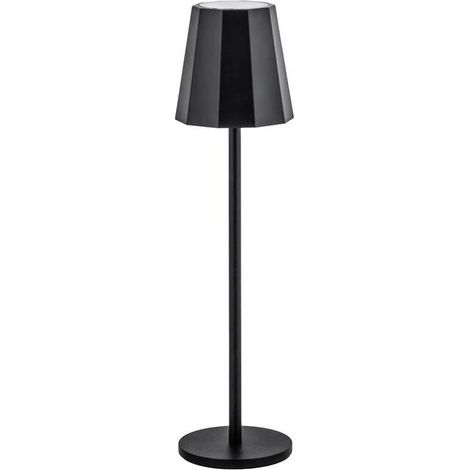 LAMPADA LED RICARICABILE DA TAVOLO POLLICINO NERO