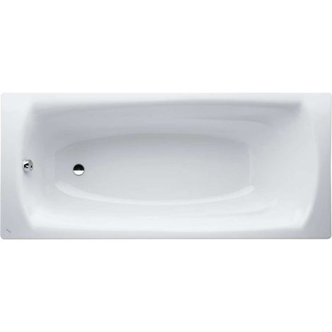 Laufen Palladium - Bañera empotrada de acero 180x80 cm, blanca H2251000000401 (1/2)