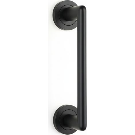 Manillón R-314N Zamak Negro Mate Roseta Redonda 52mm (1/3)