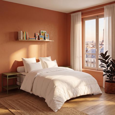 Couette Essentielle - 100% Coton - 4 saisons - 140/200 - DODO (1/3)