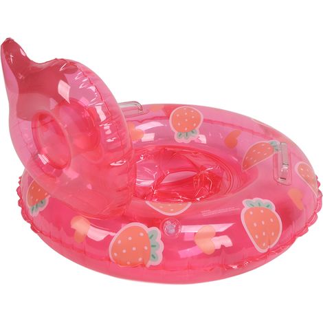Bouée gonflable en PVC pour bébé avec poignées, siège bébé et bateau de natation, adaptée aux enfants de 3 à 10 ans. (1/5)