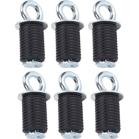 6 ganchos de anclaje de metal resistentes para Polaris RZR1000 UTV ATV, accesorios todoterreno para cuatrimotos