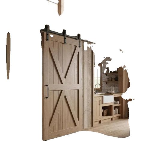 Schiebetürbeschläge, 150 kg Tragfähigkeit, Kohlenstoffstahl, schwarz (1/2)