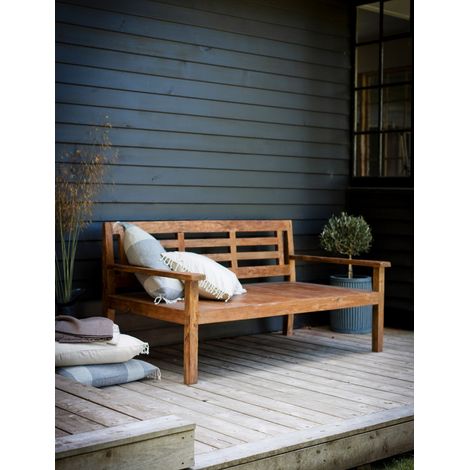 Garden Trading Outdoor Chastleton Day Bed Sofa Chair Lounger Bench Wooden (1/3)