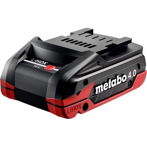METABO 18V LIHDX 4.0AH 18v Li-ion battery 4.0Ah