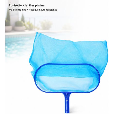Rete raccogli foglie in plastica a maglia fine per piscine, laghetti e fontane, accessorio per la pulizia, leggera e resistente, 40x30 cm (1/5)