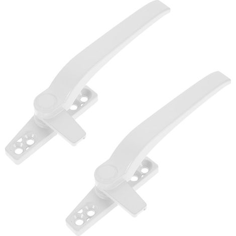 de fenêtre à charnières en aluminium blanc paire gauche et