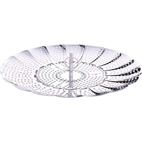 Panier vapeur pliable compatible avec différents autocuiseurs (1/5)