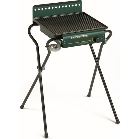 Barbecue plaque de cuisson 43 x 40 cm au gaz LPG et méthane, fabriqué en Italie