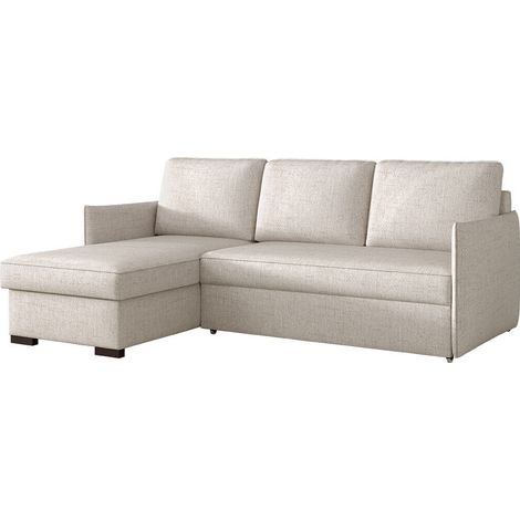 Canapé d'angle Columbus 208, Neve 03, Disponible, 220x160x90cm, 0
