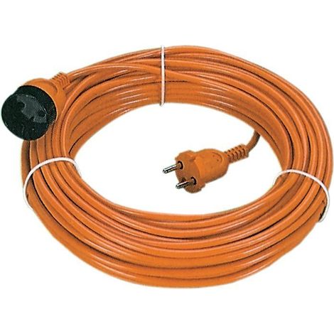 Extension de courant A lectrique FME 25 mtl avec fiche Schuko section 2x1,5 mm (1/3)