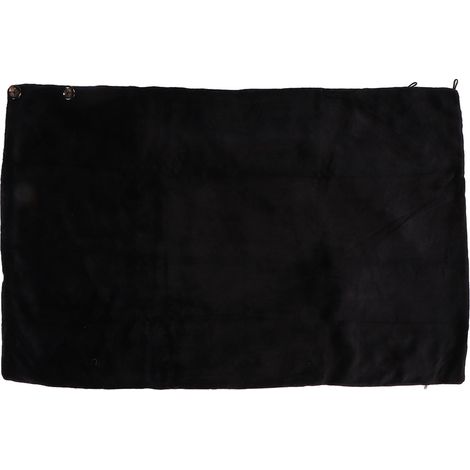 Chauffe-plaid électrique intelligent 3 températures, rechargeable USB, noir unisexe, couverture chauffante pour maison bureau animal (1/5)