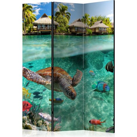 Paravent 3 Volets "Under the Surface of Water" 135x172cm (1/2)