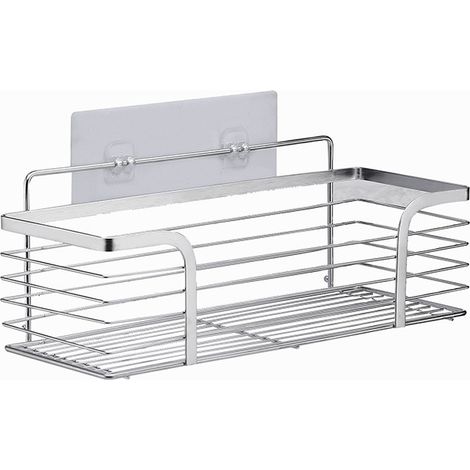 Etagere Douche, Panier de Douche,Salle de Bain Accessoire, Rangement Salle de Bains, Etagere Angle, Acier Inoxydable SUS 304 petit
