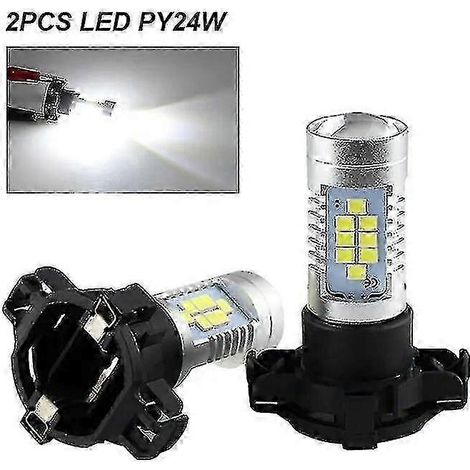 Lot de 2 ampoules LED PY24W pour clignotants avant BMW Série 3 E90/E92, Série 5 F10/F07, X3 E83/F25, X5 E71, X6 Z4 (1/5)