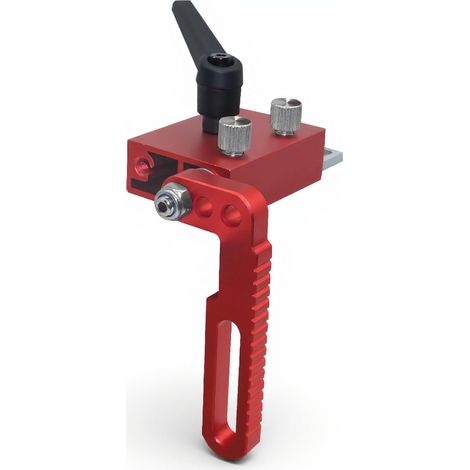Butée Rabattable en Alliage D'aluminium Durable, Type 75, pour Installation sur Rail en T, Fixation de Coupe, Taille Compacte, Facile à Transporter (1/5)
