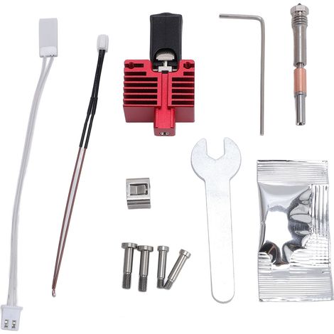 Kit Hotend pour imprimante 3D, buse à échange rapide de 0,4 mm, chauffage en céramique de 60 W avec 0,2 mm pour X1C
