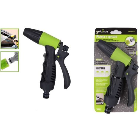 Kaela - Pistola A Spruzzo 3 Getti Regolabile Rotante Impugnatura Gomma Ergonomica 94767 - (1/2)