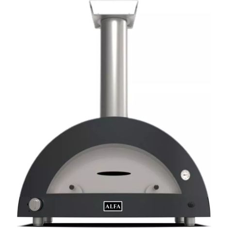 forno pizza a gas alfa "moderno" colore nero 5 pizze (1/4)