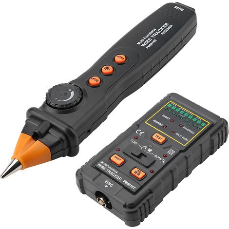 PEAKMETER PM6816 Détecteur de câbles réseau multifonctionnel RJ45 RJ11 (1/5)