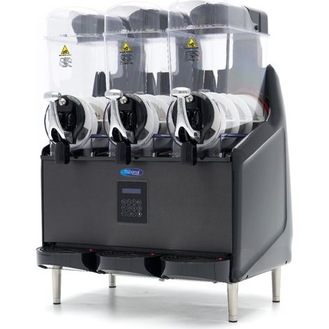 Machine à granité et slush - 3x 12 L - affichage numérique - Maxima (1/2)