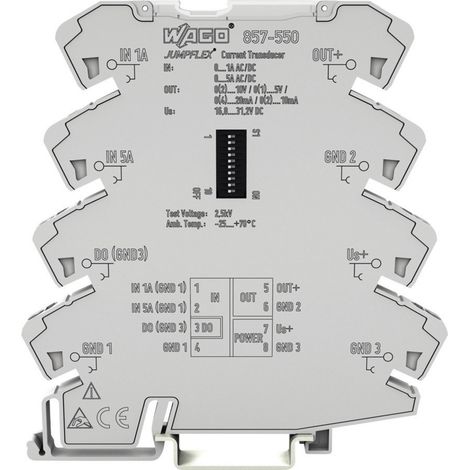 WAGO Strommessumformer AC/DC 0 - 1 A, 0 - 5 A