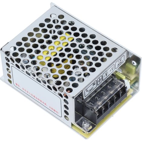 Alimentation à découpage 35W 100-240V AC boîtier aluminium MS-35-24 pour caméra surveillance bandeau LED imprimante 3D (1/5)