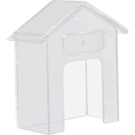CCYKXA Türklingelabdeckung, Regenschutz, Türklingelhaus-Schutz, Klingelknopf-Schutz, transparent, spritzwassergeschützt, Maschinen-Schutzhülle