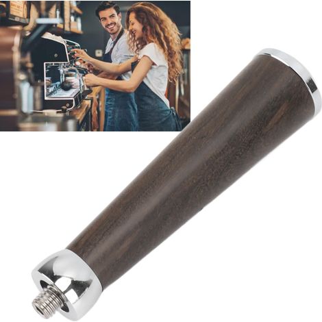 Funda portafiltro profesional M10 de palisandro negro: funda de repuesto para cafetera. (1/5)
