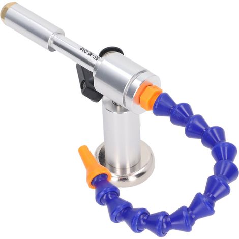 Ensemble de 6 pièces : pistolet de refroidissement à air froid 7 bars 520 BTU en alliage d'aluminium avec tube vortex flexible. (1/5)