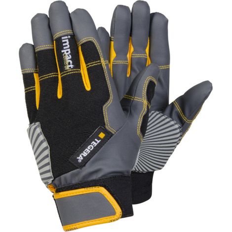 Guantes de trabajo ejendals Tegera 9185 reutilizables índice reforzado (1/2)