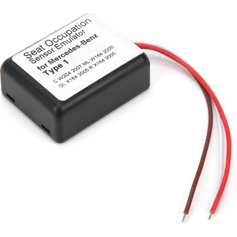 Émulateur de capteur d'occupation du siège Fit pour Mercedes - Benz C W204 / GL X164 / ML W164 / R X164 Type1