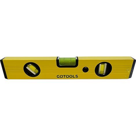 GOTOOLS Alu-Wasseraage Gelb 30 cm