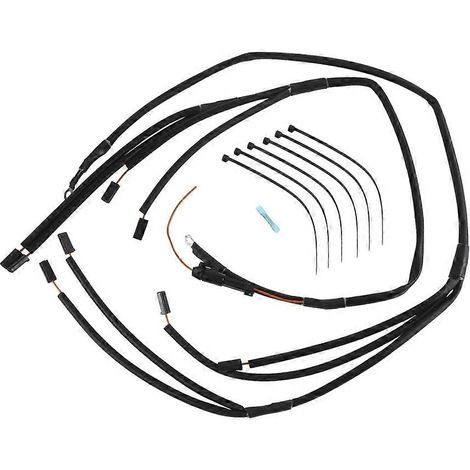 Kit de faisceau de câbles de bougies de préchauffage pour moteur diesel turbocompressé noir, compatible avec les moteurs Chevrolet 6,5 L, référence 15320556 (1/5)