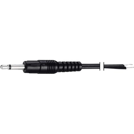VOLTCRAFT  Klinken-Anschlusskabel Klinkenstecker 2.5 mm - offene Kabelenden Mono Polzahl:1 1 St.