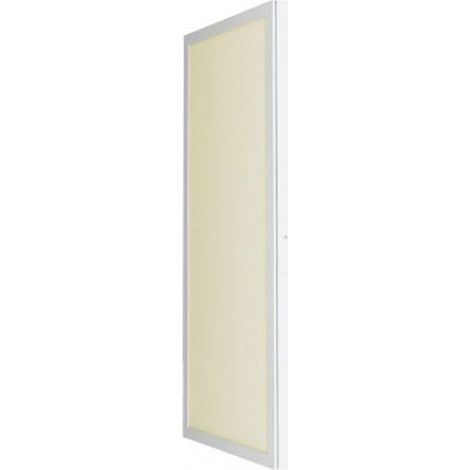 Panel de superficie tolstoi 30x90 1x72w led 5760lm 3000k 120° l.90xan.30xal.2,3cm blanco (1/2)