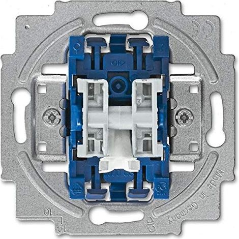 Busch-Jaeger Insert d'interrupteur de contrôle à bascule Circuit série pour 2 bascule(s) LED - non échangeable/orange 16 A (2400/5 USK), 2CKA001012A2237