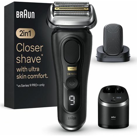 Braun Series 9 Pro+ 9590cc Afeitadora eléctrica negra (1/2)
