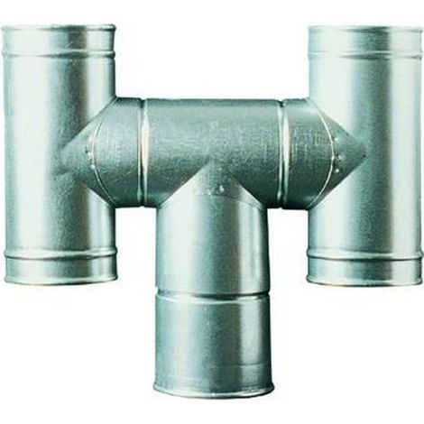 Vigor-blinky 9774516 Fumaiolo Lamiera Zincata Ad H Diametro 16 cm