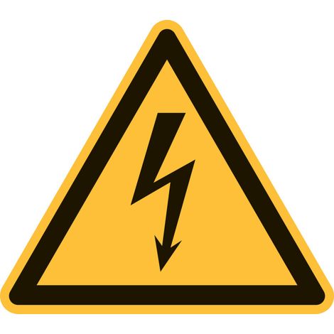 Warnzeichen Warnung vor elektrischer Spannung, Typ: 02200