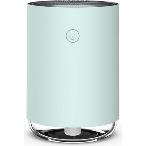 Humidificateur USB - Brumisateur Mini Silencieux à Froid - Pour Bureau Chambre Voyage - 5 h En Continu 10 h En Intermittent - Avec Lampe Nuit 7 Couleurs - 1 Pièce (1/5)