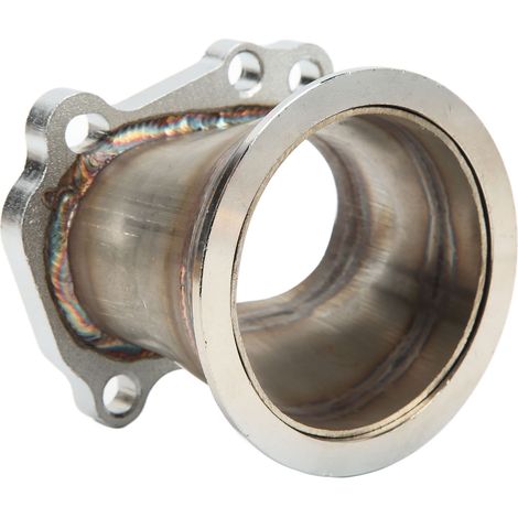 Bride de turbo 3 pièces à 8 boulons, étanche et résistante aux fuites, compatible avec les turbos Garrett T25, T28, GT25 et GT28 jusqu'à 3 pouces. (1/5)