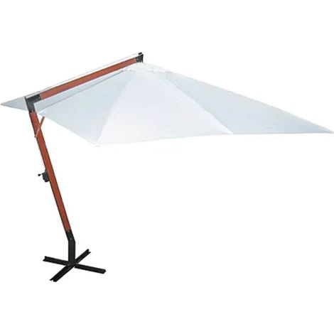 Maison Exclusive - Sonnenschirm 300x400 cm Weiß (1/5)