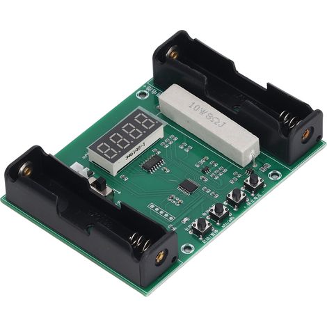 Testeur de capacité de batterie 18650, module de mesure numérique mWh/mAh, DC 5-12V sans batterie incluse, pour vérification d'énergie. (1/5)