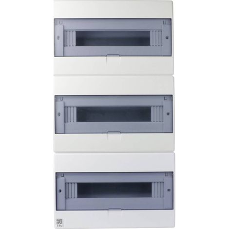 TRU COMPONENTS TC-GYB5-48 Quadro di distribuzione 366 x 690 x 95 ABS, PC, Acciaio 1 pz.