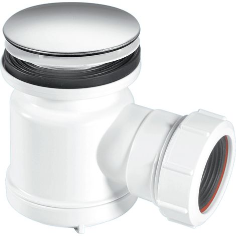 McAlpine STW3-M 19mm Water Seal Shower Trap with Universal Outlet (1/4)