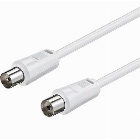 MaxTech - Cavo Antenna Coax 30mt Maschio-femmina Tv Hdtv Dvb-t2 Uhf/vhf Prolunga Cav-at30m - (1/2)